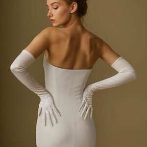 Long Gloves Women Formal